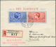 Schweiz: 1938/1962, Lot Von 15 Briefen, Dabei Zwei R-Briefe Je Mit Pro Juventute-Block 1937, Pro Pat - Otros & Sin Clasificación