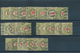 Schweiz - Portomarken: 1878/1908, Gestempelte Zusammenstellung Mit 65 Werten, Dabei 2 Serien MiNr. 1 - Impuesto