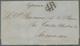 Spanien: 1815/1853, 25 Stampless Letter And Two Fronts Including Some Incoming Mail To Spain. Mostly - Usados