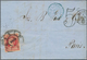Spanien: 1860/1880, Lot With 8 Franked Covers To Paris France, Comprising Mostly Single Frankings 12 - Usados