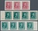 Spanien: 1930/1944 (ca.), Accumulation With Several Better And Unusual Issues Incl. Imperforate Stam - Gebruikt