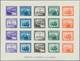 Spanien: 1938, Army And Navy Perforated And IMPERFORATED Miniature Sheets In A Lot With Ten Miniatur - Usados