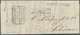 Delcampe - BENELUX: 1823/1943, Group Of Seven Better Entires, E.g. Four Belgien Reply Cards Returned From Switz - Otros - Europa