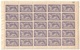 France - YT 144 ** - Feuille De 25 ** - MNH Sheet - Feuilles Complètes