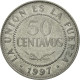 Monnaie, Bolivie, 50 Centavos, 1997, TTB, Stainless Steel, KM:204 - Bolivie