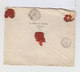 Sur Enveloppe Recommandée Trois Timbres Dont Un Surchargé 25 Ct. Oblitération Carré Curaçao 1902. (681) - Curaçao, Antilles Neérlandaises, Aruba