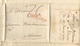 Marque SS VIZCAYA De San Sébastien Du 18/01/1779 Pour Bordeaux  Taxe 26 - ...-1850 Prephilately