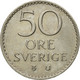 Monnaie, Suède, Gustaf VI, 50 Öre, 1973, TB+, Copper-nickel, KM:837 - Suède