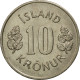 Monnaie, Iceland, 10 Kronur, 1976, TTB, Copper-nickel, KM:15 - Islandia