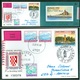 Yugoslavia 1991 FDC Lighthouse On River Tamis On Danube Ship Mixed Frankatur YU + Croatia - Covers & Documents