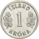 Monnaie, Iceland, Krona, 1977, TTB, Aluminium, KM:23 - Islande