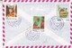 AIRMAIL ENVELOPE CIRCULEE 1996 PERU TO USA. MIXED STAMPS, AUTRES MARQUES- BLEUP - Pérou