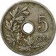 Monnaie, Belgique, 5 Centimes, 1905, TB+, Copper-nickel, KM:55 - 5 Cent