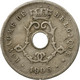 Monnaie, Belgique, 5 Centimes, 1905, B+, Copper-nickel, KM:54 - 5 Centimes