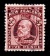New Zealand 1909 King Edward VII 5d Brown Used  SG 391 - Used Stamps
