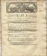 L’IMPOT TOUJOURS L’IMPOT ET LE POIDS DE L ADMINISTRATION   1791 REVOLUTION IMPOTS LOI CONTRIBUTION FONCIERE VOIR SCANS - Décrets & Lois