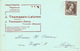 Carte Postale Publicitaire THIMISTER 1954 - J. THOMASSIN - DETRY - Imprimerie-papeterie-librairie - Thimister-Clermont