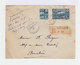 Sur Enveloppe Un Timbre RF Cameroun 1925 27 Surchargé 1f25 Et Un Demi Timbre. CAD Nyombé. (682) - Lettres & Documents