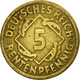 Monnaie, Allemagne, République De Weimar, 5 Rentenpfennig, 1924, Muldenhütten - 5 Rentenpfennig & 5 Reichspfennig