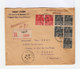 Sur Enveloppe Timbres Exposition Coloniale 1931. Recomandé. CAD Tullé 1930. (685) - 1921-1960: Période Moderne