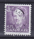 Denmark Perfin Perforé Lochung (Fig04a) 'ww' Københavns Kommune, København Margrethe II. Stamp (Cz. Slania) (2 Scans) - Abarten Und Kuriositäten