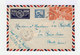 Sur Enveloppe Par Avion 80 Cts Poste Aérienne Anniversaire Victoire Et 25 C. Bleu. CAD Saïgon 1947. (689) - Luftpost