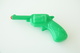 Vintage TOY GUN : PLASTIC REVOLVER GREEN - L=15cm - 1950s - Keywords : Cap - Cork Gun - Rifle - Revolver - Pistol - - Decotatieve Wapens