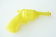 Vintage TOY GUN : PLASTIC REVOLVER YELLOW - L=15cm - 1950s - Keywords : Cap - Cork Gun - Rifle - Revolver - Pistol - - Armas De Colección