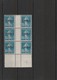 N° 41 IA  25c Bleu**  Bloc De 6 Timbres - Cours D'Instruction