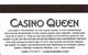 Casino Queen - East St. Louis, IL - BLANK Slot Card - Majestic Card Expires July 31, 2008 - Casino Cards