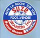 La Roche-sur-Yon (85) AEPB Suze Foot-Vendée Alouette FM Presse-Océan L'Eclair 2 Scans Football 1985 - Pegatinas