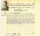 273/27 - THEME JUDAICA EGYPTE - Certificat 1956 Grand Rabbin D' ALEXANDRIE Aron Angel Pour Félix Souccari - Non Classés