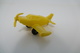 Vintage VINYL TOY CAR : Made In Germany  - PLANE 9.00cm - 19XX - Rubber - Autres & Non Classés