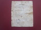 1843 Mairie Strasbourg Bas-Rhin-CERTIFICAT EXEMPTION SERVICE MILITAIRE PAR TIRAGE AU SORT-LIBÉRÉP/N°-DOCUMENT HISTORIQUE - Documents