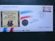 ENVELOPPE Et PIECE Et TIMBRE - Philatélique Numismatique " 1 JOUR D'EMISSION 1992" - REPUBLIQUE FRANCAIS AN 1 - Journée Du Timbre