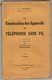 LA CONSTRUCTION DES APPAREILS DE TELEPHONIE SANS FIL à GALENE à LAMPES En HAUT PARLEUR - Voir Scan Table Des Matières - Telephony