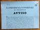 MARCA DA BOLLO 3 Centesimi Bollo Per Gli Annunci SU AVVISO LA PRESIDENZA CONSORZIALE DI BRESEGA 1/6/1858 BBB - Lombardo-Veneto