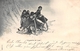 Une Partie De Luge - Suisse - Enfants - 1902 - Sport D'hiver - Port