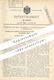 Original Patent - Frederick Septimus Herdman , William Blair Morton , Belfast Irland | Spinnen Von Flachs , Hanf , Jute - Historical Documents