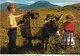 Postcard Collecting Turf From The Bog Connemara Co Galway Ireland PU 1971 By John Hinde [ Donkey ]  My Ref  B23159 - Galway