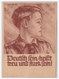Dt.-Reich (000077) Propagandakarte Hitlerjugend Deutsch Sein Heißt Treu Und Stark Sein! Gelaufen Berlin Am 1.8.1936 - Briefe U. Dokumente