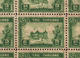 Thailand Stamp 1940 Chakri Palace B9 5 Satang In 3 Satang Green Color Plate ERROR! - Thailand