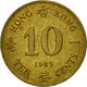 Monnaie, Hong Kong, Elizabeth II, 10 Cents, 1985, TTB, Nickel-brass, KM:55 - Hong Kong