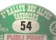 Plaque De Rallye, 3 E Rallye Des Alpes Vaudoises, 1984,Villars , Suisse , 3 Scans , N° 54, Frais Fr 4.75 E - Plaques De Rallye