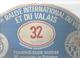 Plaque De Rallye, 24 E Rallye International Du Vin Et Du Valais , Suisse,1983 , 3 Scans , N° 32, Frais Fr 4.75 E - Plaques De Rallye