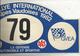 Plaque De Rallye, 1 Er Rallye International Des Alpes Vaudoises , Suisse,1982 , 2 Scans , N° 79, Frais Fr 4.75 E - Rallye (Rally) Plates