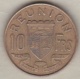 ILE DE LA REUNION. 10 FRANCS 1971 - Reunion