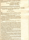 391/27 -  Fac-Simile ( Wefis 1988 ) Document Occup. Franç BRUGES An 5 - Nouveau Tarif Poste Aux Lettres (Bilingue FR/NL) - 1794-1814 (Période Française)