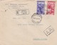 BUSTA VIAGGIATA RACCOMANDATA - AVV. ARRIGO SEPPILLI - BRESCIA - 1946-60: Storia Postale