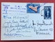 ETNA PIAZZALE CANTONIERA  ALLA   FINE AUTOSTRADA M.1886  VIAGGIATA A FIRENZE CON COME TO SICILY 19/12/51 - Storia Postale